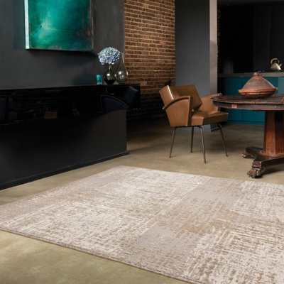 Natural Abstract Modern Rug For Living Room and Bedroom-160cm X 230cm