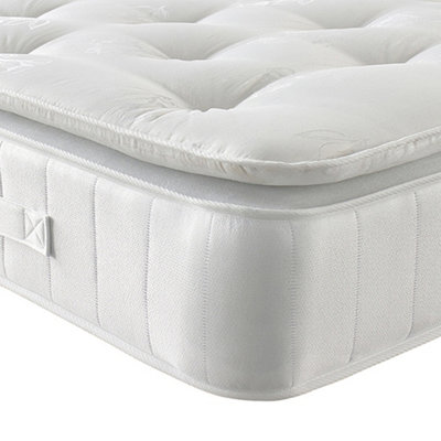 Natural Cashmere Pillowtop Mattress, Size Single