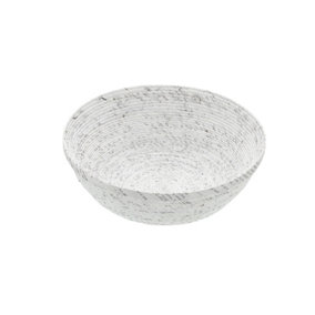 Natural Elements 30cm Reusable Fruit Bowl, Biodegradable Recycled Paper