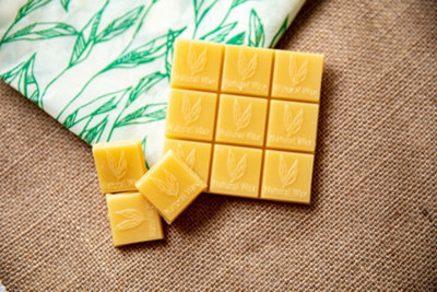 Natural Elements Vegan Wax Wrap Refresher Blocks, Includes 12 Organic ...