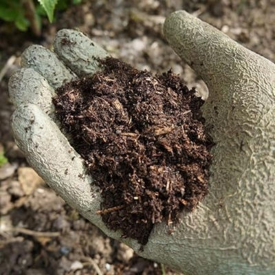 Natural Fibrous Fertiliser 15Kg Organic Garden Soil Enricher
