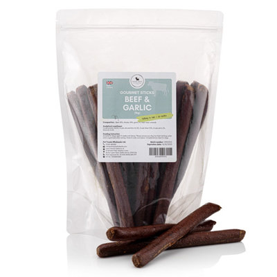 Natural Gourmet Sticks Beef & Garlic (1kg) Healthy & Grain Free Dog's Treat Price Comparisons | Compare The Build