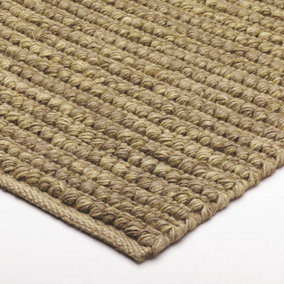 Natural Handmade , Luxurious , Modern Plain , Striped Rug Easy to clean Living Room and Bedroom-120cm X 180cm