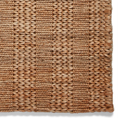 Natural Handmade Modern Striped Rug Easy to clean Living Room and ...