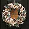 Natural Jute Country All Season Front Door Wreath Home Decoration Wreath 40cm