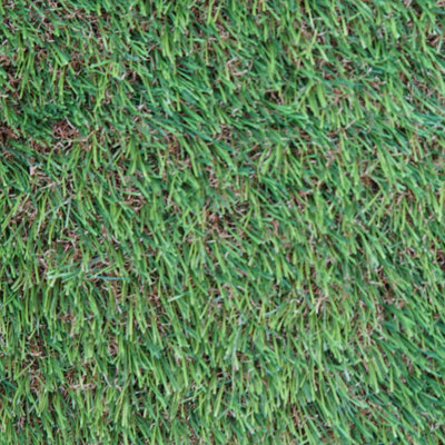 Natural Look 40mm Outdoor Artificial Grass, Extra Premium Artificial Grass, Plush Artificial Grass-1m(3'3") X 4m(13'1")-4m²