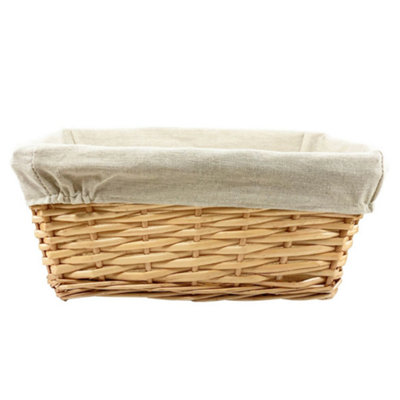 Natural Make Your Hamper Basket with Liner and Accessory Kits Wicker Basket Set - Lightweight and Versatile - 3