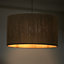 Natural Rope Easy Fit Shade Home Décor Light Shade  for Table Lamp