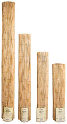 Natural Screening Roll Privacy Peeled Reed Wind Sun Protection 3m x 1 ...