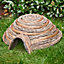 Natural Wicker Hedgehog House Shelter Igloo Habitat Handmade Reclaimed Wooden House Hogitat Shelter