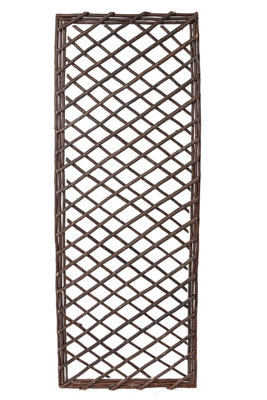 Natural Willow Garden Trellis Plant Supports Set of 3