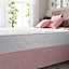 Natural Wool 600 Dual Layer Hybrid Mattress, Size Small Double
