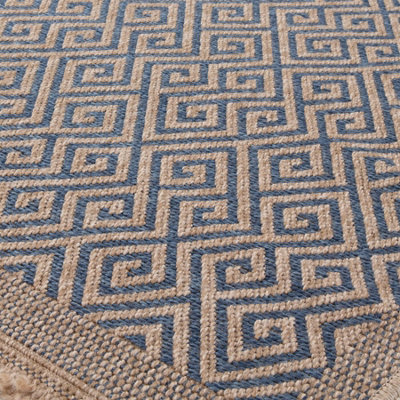 Nature Collection Outdoor Rug in Blue 5100B