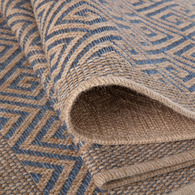 Nature Collection Outdoor Rug in Blue 5100B