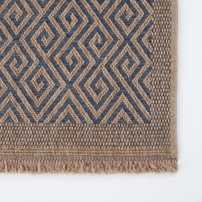 Nature Collection Outdoor Rug in Blue 5100B