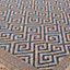 Nature Collection Outdoor Rug in Blue  5100B
