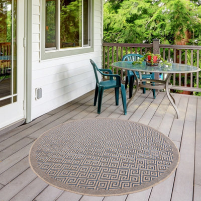 Nature Collection Outdoor Rug in Blue 5100B