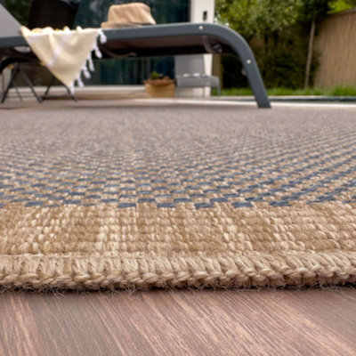 Nature Collection Outdoor Rug in Blue 5200B