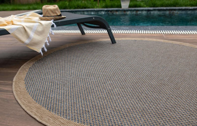 Nature Collection Outdoor Rug in Blue 5200B