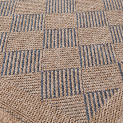 Nature Collection Outdoor Rug in Blue 5300B