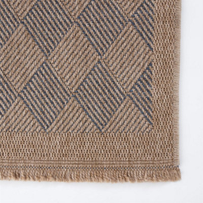 Nature Collection Outdoor Rug in Blue 5300B