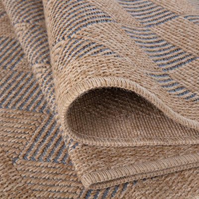 Nature Collection Outdoor Rug in Blue 5300B