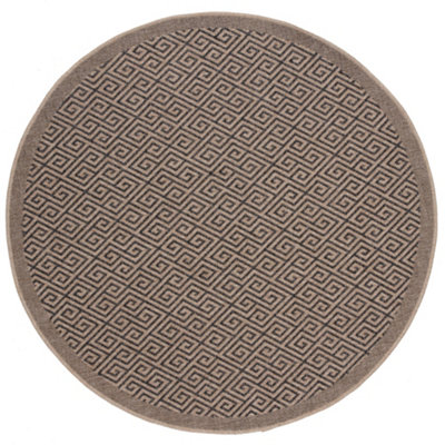 Nature Collection Outdoor Rug in Dark Grey 5100DG