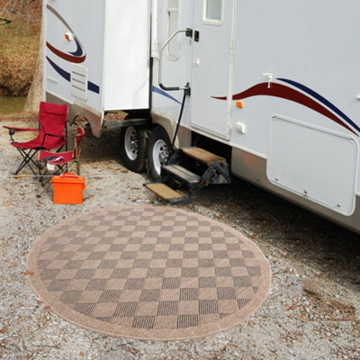 Nature Collection Outdoor Rug in Dark Grey 5300DG