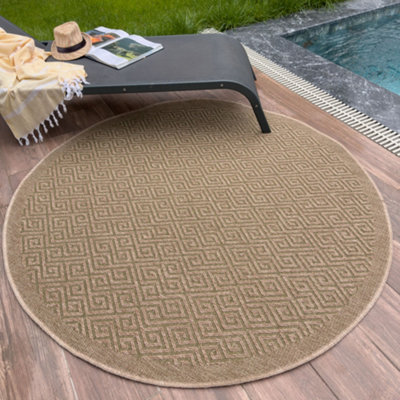Nature Collection Outdoor Rug in Green 5100G