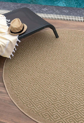 Nature Collection Outdoor Rug in Green 5100G