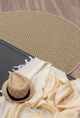 Nature Collection Outdoor Rug in Green 5100G