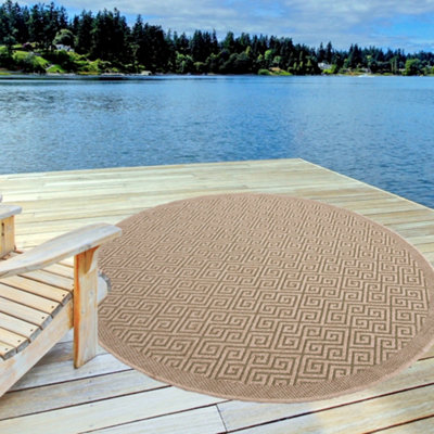 Nature Collection Outdoor Rug in Green 5100G