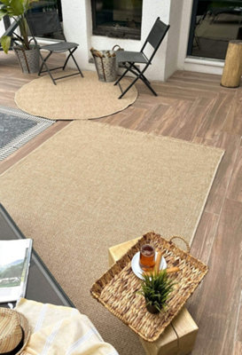 Nature Collection Outdoor Rug in Neutral 5000N