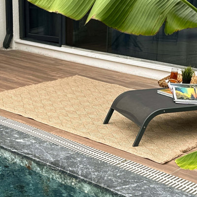 Nature Collection Outdoor Rug in Neutral 5300N