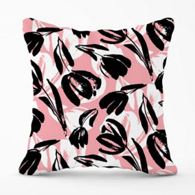 Nature Flat Spring Flower Outdoor Cushion 45cm x 45cm