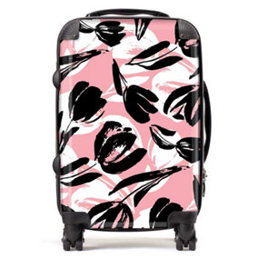 Nature Flat Spring Flower Suitcase - Cabin