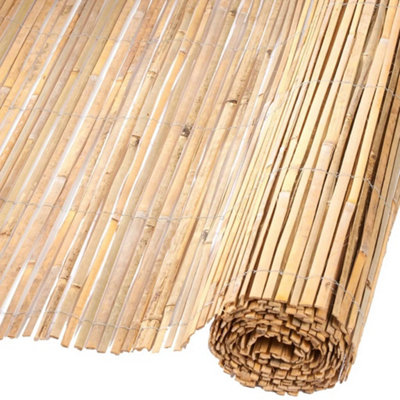 Nature Garden Screen Bamboo 1.5x5 m | DIY at B&Q