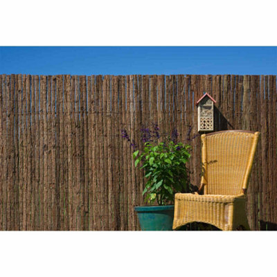 Nature Garden Screen Natural Pine Bark 1x3 m 5 mm Thick