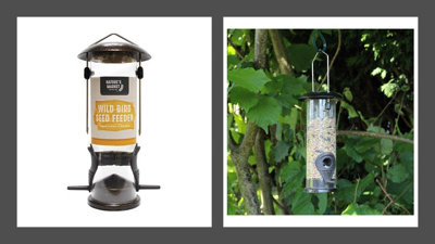 Nature's Market Hammertone Wild Bird Seed + Nut Feeder