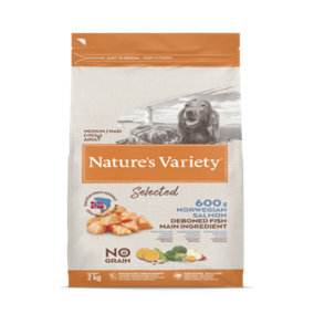 Nature's Variety Med Adult Dog Norwegian Salmon 2kg