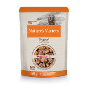 Nature's Variety Medium Adult Dog Pouches MultiPack 8x300g