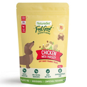 NatureDiet Feel Good Chicken with Parsley Treats 100g (Pack of 8)