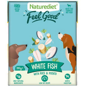 Naturediet Feel Good Fish 390g (Pack of 18)