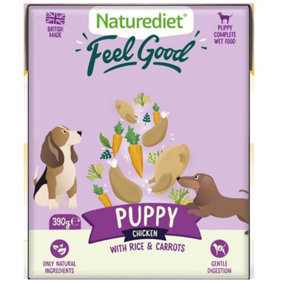Naturediet Feel Good Puppy 390g (Pack of 18)