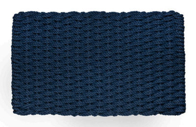 Naturelle Didsbury Braided 45x75cm Navy Polypropelyne Mat