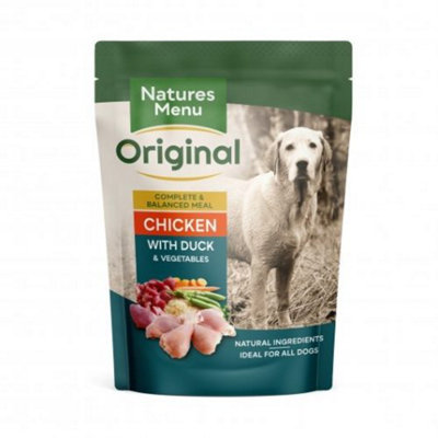 Natures Menu Dog Adult Pouch Chicken & Duck 300g x 8