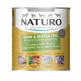 Naturo Adult Chicken In Gravycan 390g (Pack of 12)