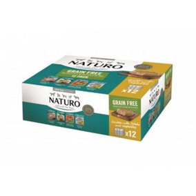 Naturo Adult Grain Free Chicken Potato & Veg 12 x 400g