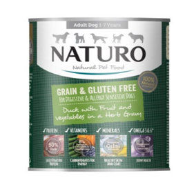 Naturo Adult Turkey In Gravy Can 390g (Pack of 12)