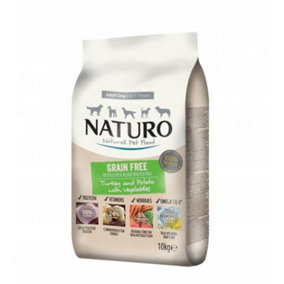 Naturo Complete Dry Dog Turkey Potato & Veg 10kg